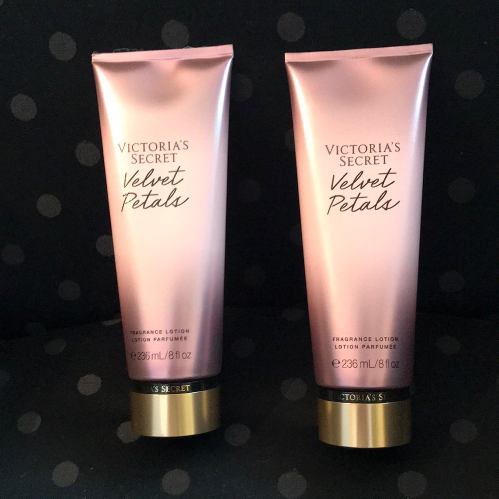 NWT Two Victoria's Secret Velvet Petals Fragrance Lotions!!!